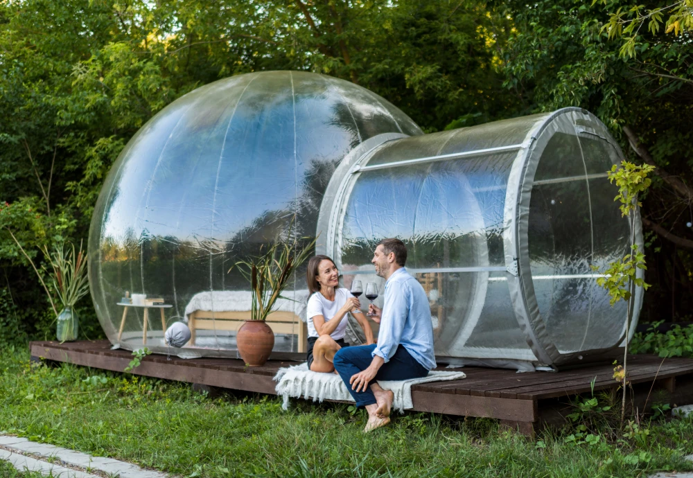 bubble tent outdoor